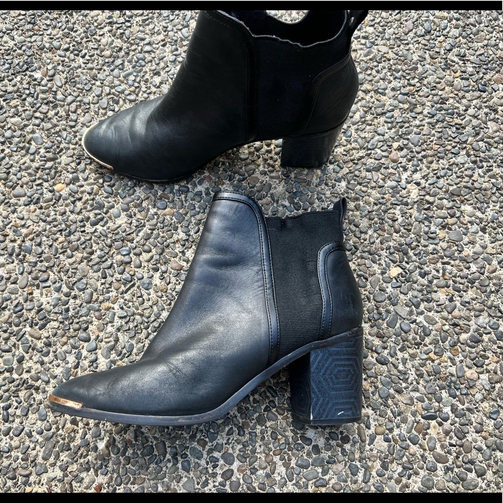 Ted baker black booties